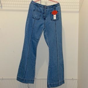 High Waisted Flare Jeans- Size 30 Inseam 32